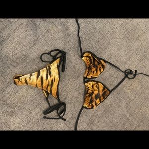 Leopard Brazilian Rio Del Sol Brand bikini. New!